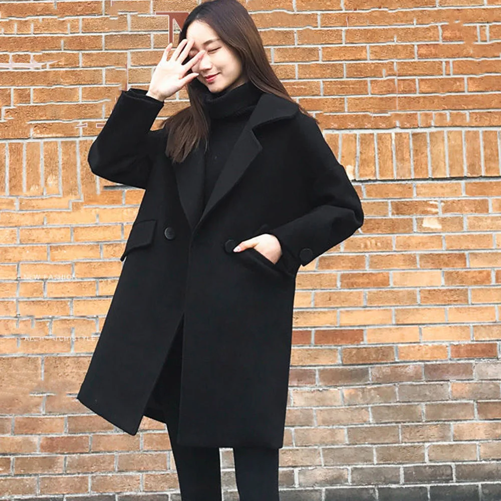 21/22 Japanese Overcoat Women Winter Fashion Trend Regular Loose Belt Double-Breasted Women's Coat Casual Office Ladies Outwear
21/22 Japanese Overcoat Women Winter Fashion Trend Regular Loose Belt Double-Breasted Women's Coat Casual Office Ladies Outwear