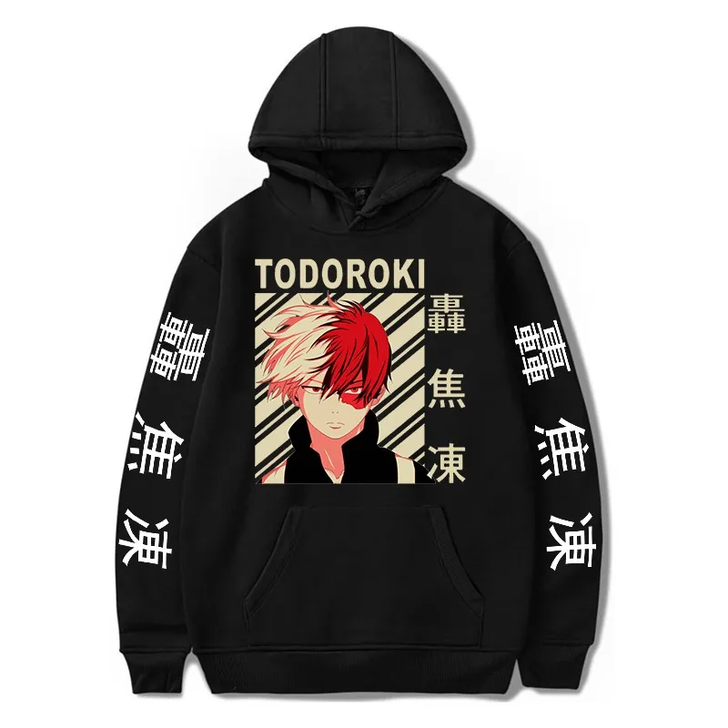 Unisex Todoroki Shouto Hoodies Men My Hero Academia Harajuku Sweatshirts Women Manga Pullovers Oversized Tops Coats Streetwear
Unisex Todoroki Shouto Hoodies Men My Hero Academia Harajuku Sweatshirts Women Manga Pullovers Oversized Tops Coats Streetwear