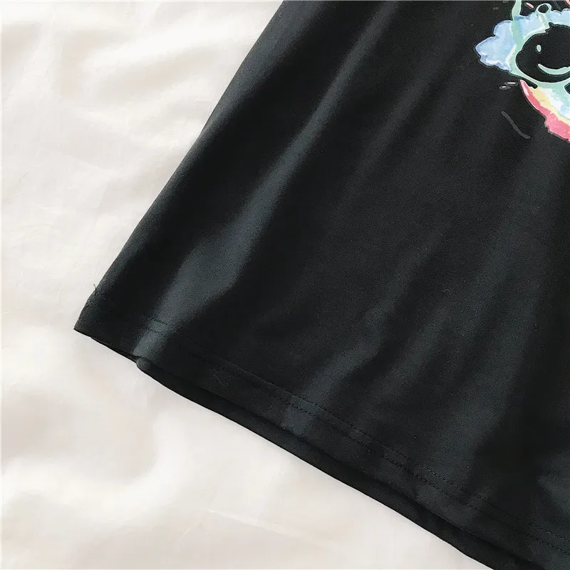 Scrawl T-Shirts Women Short Sleeve O-Neck Loose Clothing 2021 Summer Top Korean Style Blouses Fashion T Shirt Plus Size
Scrawl T-Shirts Women Short Sleeve O-Neck Loose Clothing 2021 Summer Top Korean Style Blouses Fashion T Shirt Plus Size