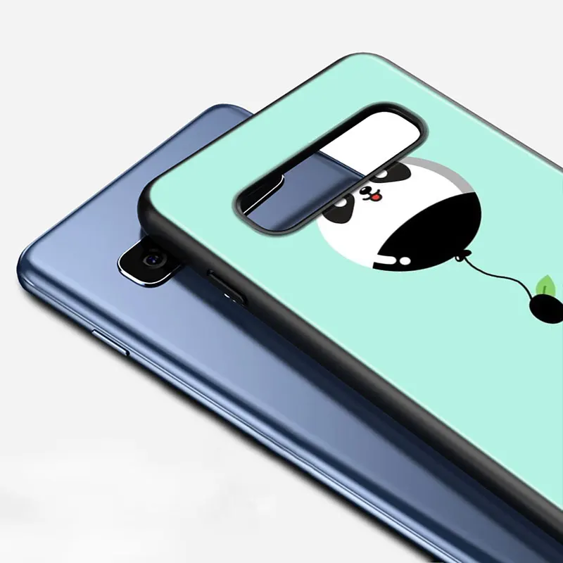Silicone Black Cover Cartoon cute panda for Samsung Galaxy Note 10 Pro 9 8 Plus S10 5G S9 S8 S7 Plus S6 Phone case
Silicone Black Cover Cartoon cute panda for Samsung Galaxy Note 10 Pro 9 8 Plus S10 5G S9 S8 S7 Plus S6 Phone case