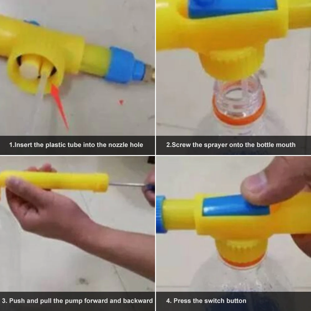 High Quality Air Pump Manual Sprayer Adjustable Drink Bottle Spray Head Nozzle Garden Watering Tool Sprayer Agriculture Tools
High Quality Air Pump Manual Sprayer Adjustable Drink Bottle Spray Head Nozzle Garden Watering Tool Sprayer Agriculture Tools
