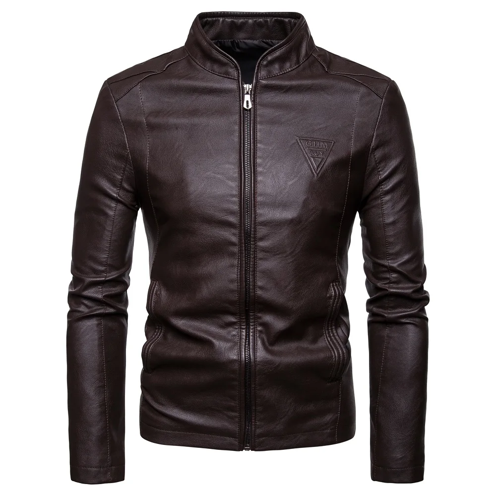 2021 Spring and Autumn New Men's Fashion Trend Solid Stand Collar Youth and Vitality Slim Boutique Full Men's Leather Jackets
2021 Spring and Autumn New Men's Fashion Trend Solid Stand Collar Youth and Vitality Slim Boutique Full Men's Leather Jackets