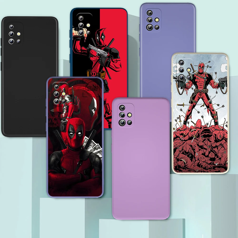 Marvel Deadpool Avengers For Samsung Galaxy A72 A52 A71 A51 A32 A31 A12 A11 A91 A81 A02 A01 Liquid Silicone Soft Phone Case
Marvel Deadpool Avengers For Samsung Galaxy A72 A52 A71 A51 A32 A31 A12 A11 A91 A81 A02 A01 Liquid Silicone Soft Phone Case