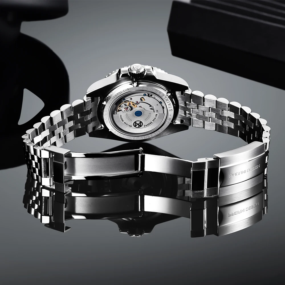 PAGANI DESIGN 2020 Luxury Men Mechanical Wristwatch Stainless Steel GMT Watch Top Brand Sapphire Glass Men Watches reloj hombre
PAGANI DESIGN 2020 Luxury Men Mechanical Wristwatch Stainless Steel GMT Watch Top Brand Sapphire Glass Men Watches reloj hombre