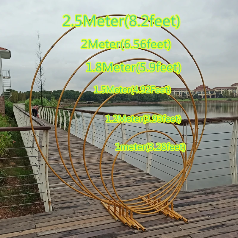 Новый реквизит железное кольцо свод фон однополюсный круглый цветок ворота уличный газон свадебный Декор
Новый реквизит железное кольцо свод фон однополюсный круглый цветок ворота уличный газон свадебный Декор