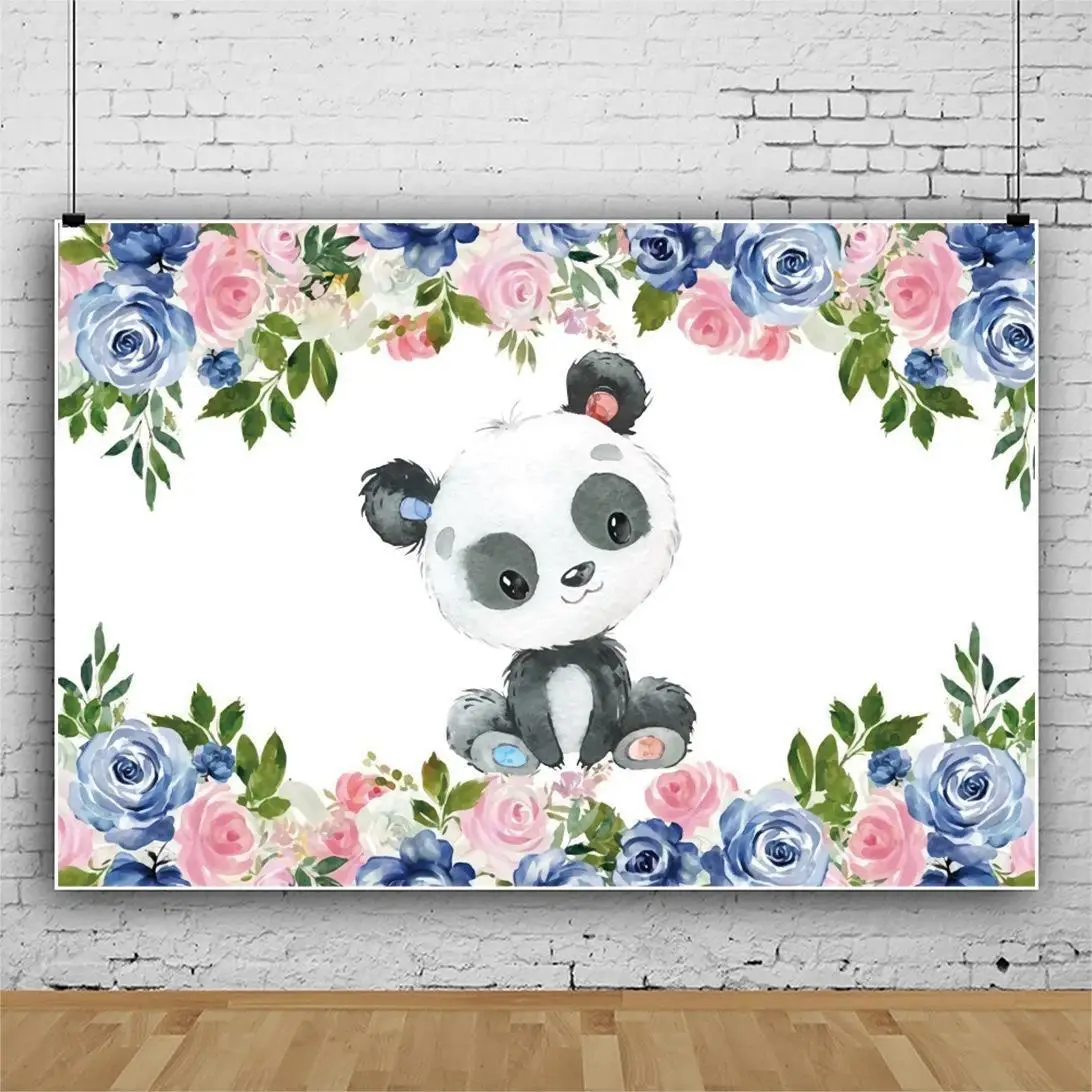 Cartoon Cute Panda Flowers Theme Background Baby Show Party Decoration Photography Photos Kids Birthday Newborn Bathing Backdrop
Cartoon Cute Panda Flowers Theme Background Baby Show Party Decoration Photography Photos Kids Birthday Newborn Bathing Backdrop