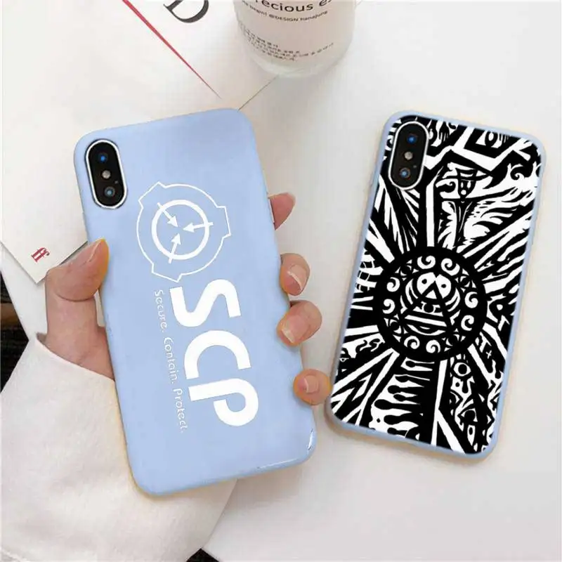 Scp Special Containment Phone Case For IPhone 6 6s 7 8 Plus X Xs Xr Xsmax 11 12 Pro Promax 12mini Candy Blue Silicone Cover
Scp Special Containment Phone Case For IPhone 6 6s 7 8 Plus X Xs Xr Xsmax 11 12 Pro Promax 12mini Candy Blue Silicone Cover