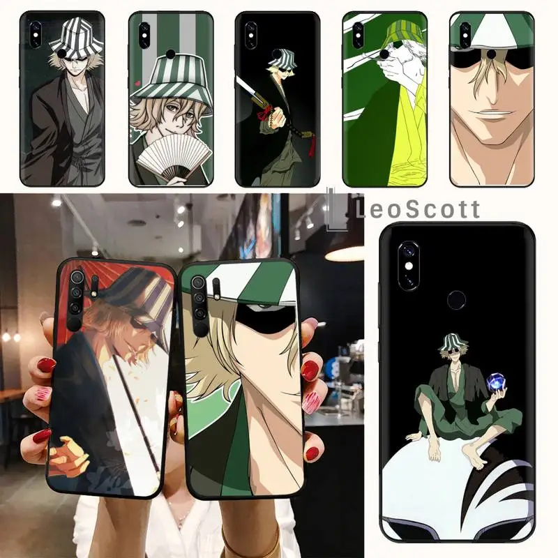 Kisuke Urahara Bleach japan anime Phone Case For Xiaomi Redmi note 7 8 9 t s 10 A pro lite funda shell coque cover
Kisuke Urahara Bleach japan anime Phone Case For Xiaomi Redmi note 7 8 9 t s 10 A pro lite funda shell coque cover