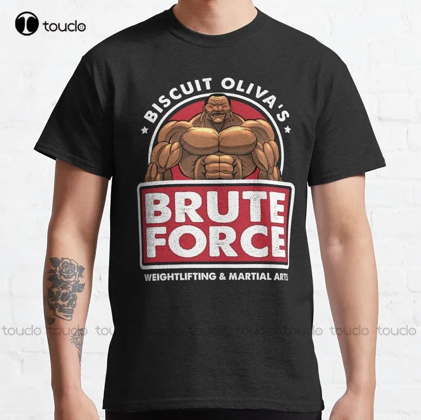Brute Force gym, baki Classic T-Shirt cute shirts for teen girls Custom aldult Teen unisex digital printing Tee shirt xs-5xl
Brute Force gym, baki Classic T-Shirt cute shirts for teen girls Custom aldult Teen unisex digital printing Tee shirt xs-5xl
