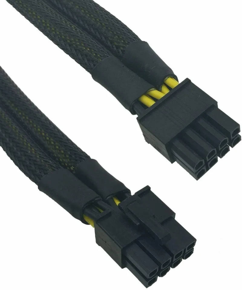 12TRW FOR Dell T3600 8 Pin Male to Dual 8 Pin(6+2) Male PCIe Power Adapter cable
12TRW FOR Dell T3600 8 Pin Male to Dual 8 Pin(6+2) Male PCIe Power Adapter cable