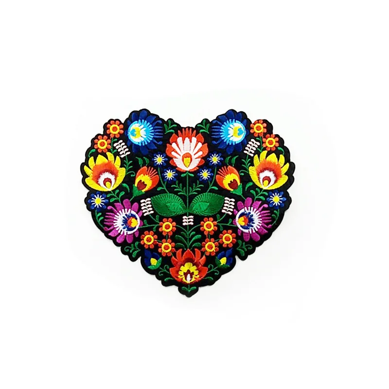 5pcs/lot Large Love Heart Flowers Embroidery Patches for Clothing Jacket Decoration Applique Iron Heat Transfers for Clothes
5pcs/lot Large Love Heart Flowers Embroidery Patches for Clothing Jacket Decoration Applique Iron Heat Transfers for Clothes