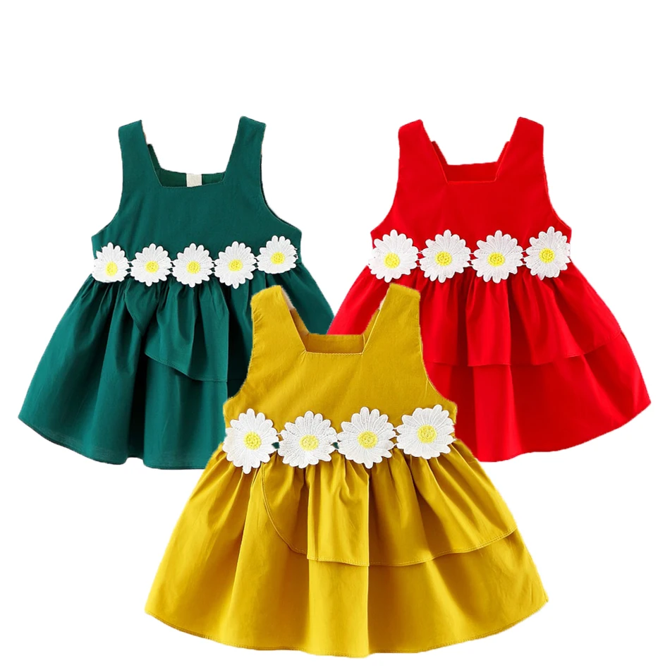 0-3 Years Summer Clothes for Baby Girls Newborn Solid Color Daisy Dress Toddler Baby Birthday Party Christmas Costume
0-3 Years Summer Clothes for Baby Girls Newborn Solid Color Daisy Dress Toddler Baby Birthday Party Christmas Costume