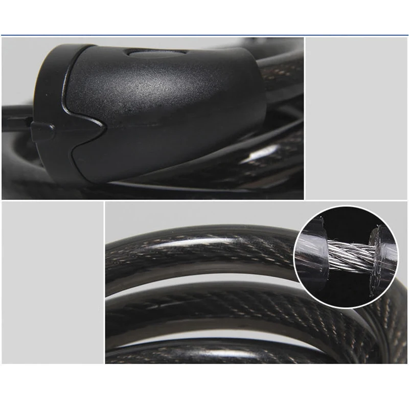 Portable MTB Bike Combination Lock Steel Cable Road Bike Password Lock Tough Security Bicycle Locks Cycling Accessories 
Portable MTB Bike Combination Lock Steel Cable Road Bike Password Lock Tough Security Bicycle Locks Cycling Accessories