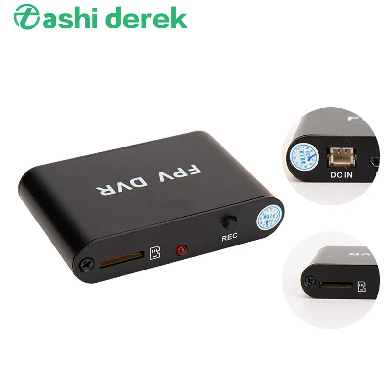 

Mini Video Recorder FPV 1ch DVR AVI Video Format MP3 Audio Format 1channel DVR Support Sd Card Works with Cctv Camera for Car