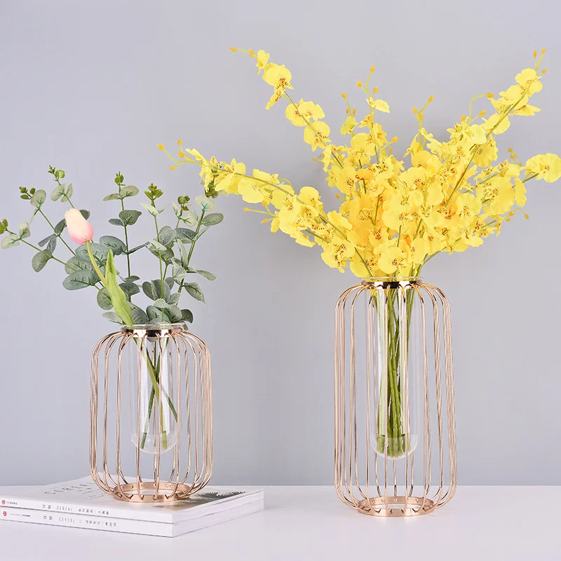 Electroplated Irons Hollow Glass Vase Hotel Office Living Room Bedroom Decorations Vase Accessories Nordic Style Home Decoration
Electroplated Irons Hollow Glass Vase Hotel Office Living Room Bedroom Decorations Vase Accessories Nordic Style Home Decoration