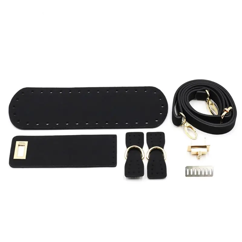 5Pcs/Set Faux Leather Shoulder Bag Sewing Accessories for DIY Hand-Woven Handbag J60D
5Pcs/Set Faux Leather Shoulder Bag Sewing Accessories for DIY Hand-Woven Handbag J60D