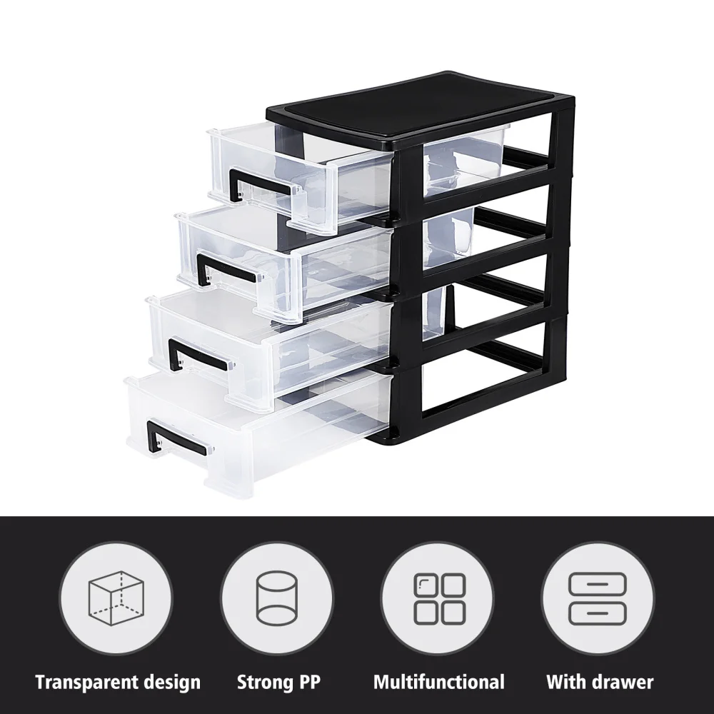 Vosarea Four-layer Storage Cabinet Drawer Type Closet Portable Multifunction Storage Rack Organizer Furniture
Vosarea Four-layer Storage Cabinet Drawer Type Closet Portable Multifunction Storage Rack Organizer Furniture