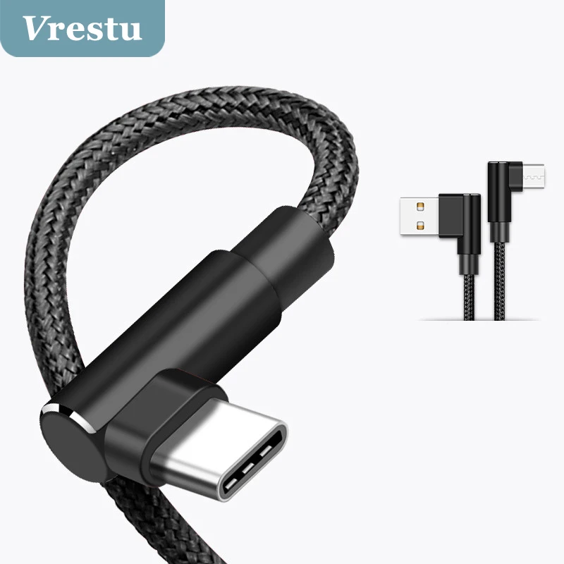 Micro USB Type C Cable L-shape Elbow Fast Charging Micro USB-C Kable Type-c Cord for Samsung Xiaomi Huawei Redmi LG Oneplus Letv
Micro USB Type C Cable L-shape Elbow Fast Charging Micro USB-C Kable Type-c Cord for Samsung Xiaomi Huawei Redmi LG Oneplus Letv
