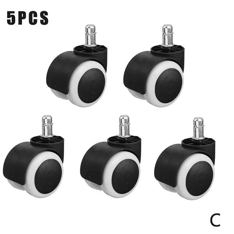 5Pcs General Swivel Chair Universal Wheel Mute Pulley Replace Roller Computer Chair Office Chair Accessories Y2C0
5Pcs General Swivel Chair Universal Wheel Mute Pulley Replace Roller Computer Chair Office Chair Accessories Y2C0