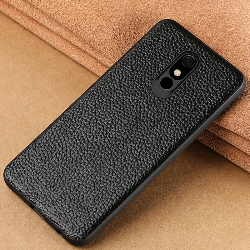 100% Натуральная воловья кожа чехол для телефона LG Stylo 5 Чехлы Роскошный 360 полный