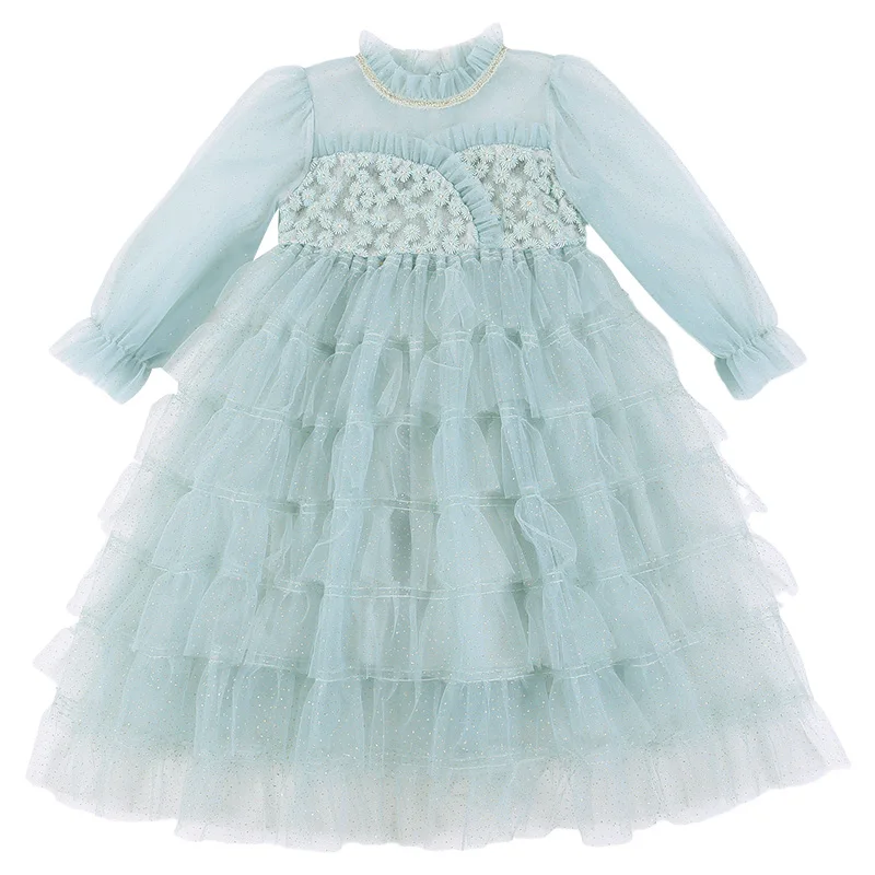 Fashion Girls Princess Clothing 4 5 6 7 8 9 10 Years Girls Dress Long Sleeve Children Clothing Dress Wedding Children's Dress
Fashion Girls Princess Clothing 4 5 6 7 8 9 10 Years Girls Dress Long Sleeve Children Clothing Dress Wedding Children's Dress