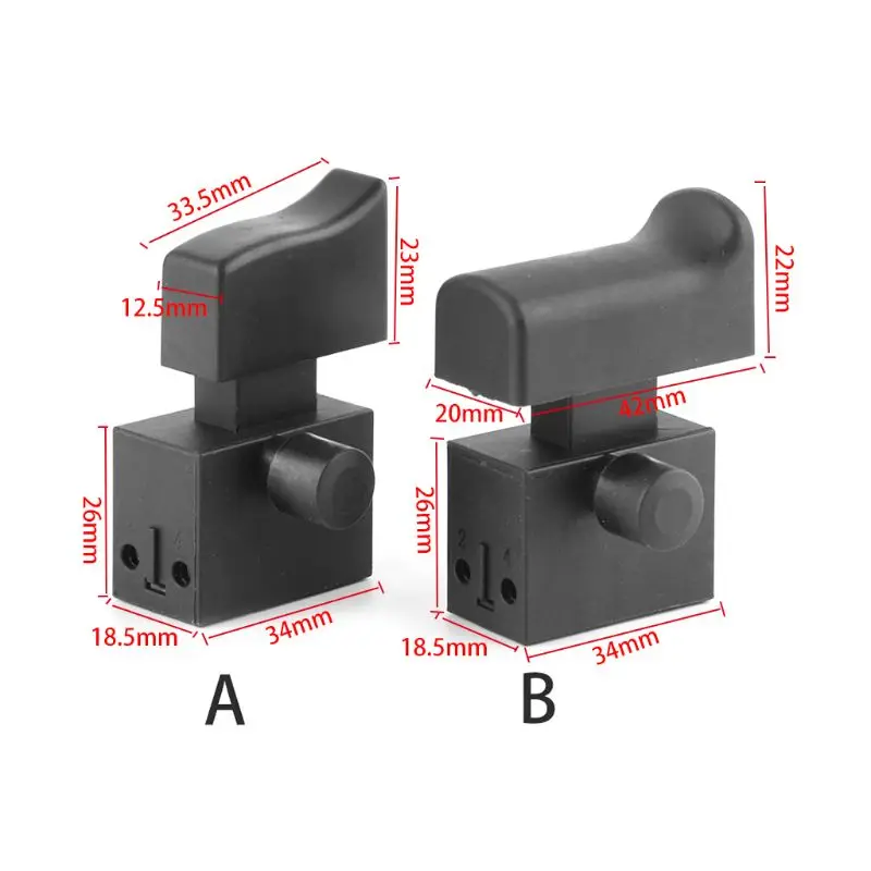 1Pc FA2-6/2B 250V~5E4 Lock On Power Tool Cutting Machine Electric Drill Angle Grinder Switch
1Pc FA2-6/2B 250V~5E4 Lock On Power Tool Cutting Machine Electric Drill Angle Grinder Switch