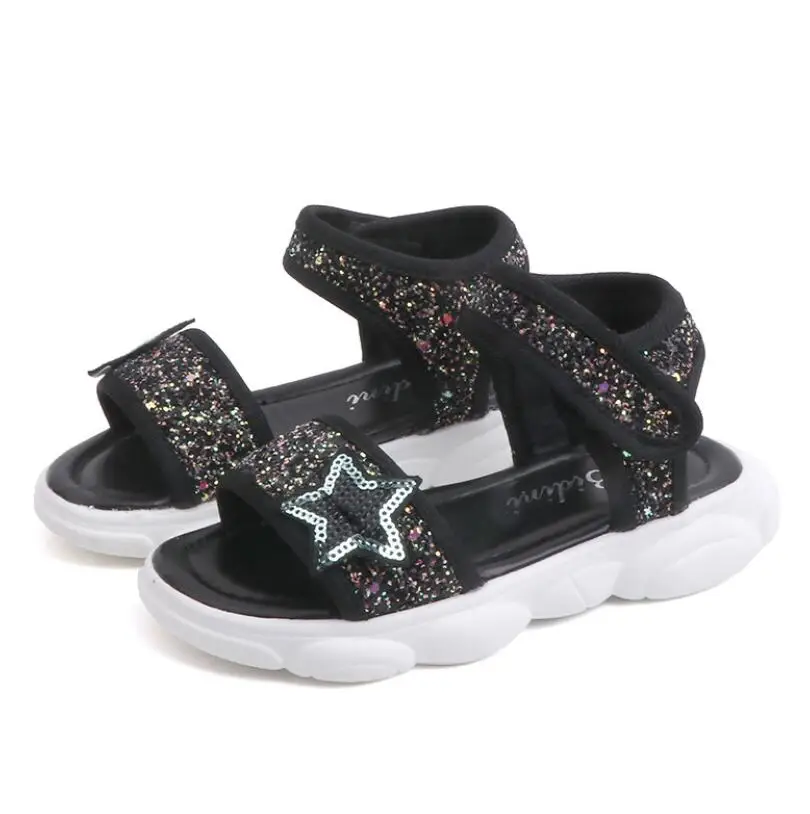 girls sandals 2020 Summer Star Sequins princess Kids Sports Shoes Star Bling Sequins Open Toe Children Beach Sandals
girls sandals 2020 Summer Star Sequins princess Kids Sports Shoes Star Bling Sequins Open Toe Children Beach Sandals