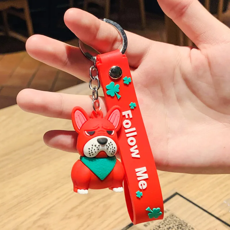 Cartoon Creative Shepherd Dog Anime Keychain Silicone Fashion Korean Bag Temperament Pendant Exquisite Gift Key Ring Jewelry
Cartoon Creative Shepherd Dog Anime Keychain Silicone Fashion Korean Bag Temperament Pendant Exquisite Gift Key Ring Jewelry