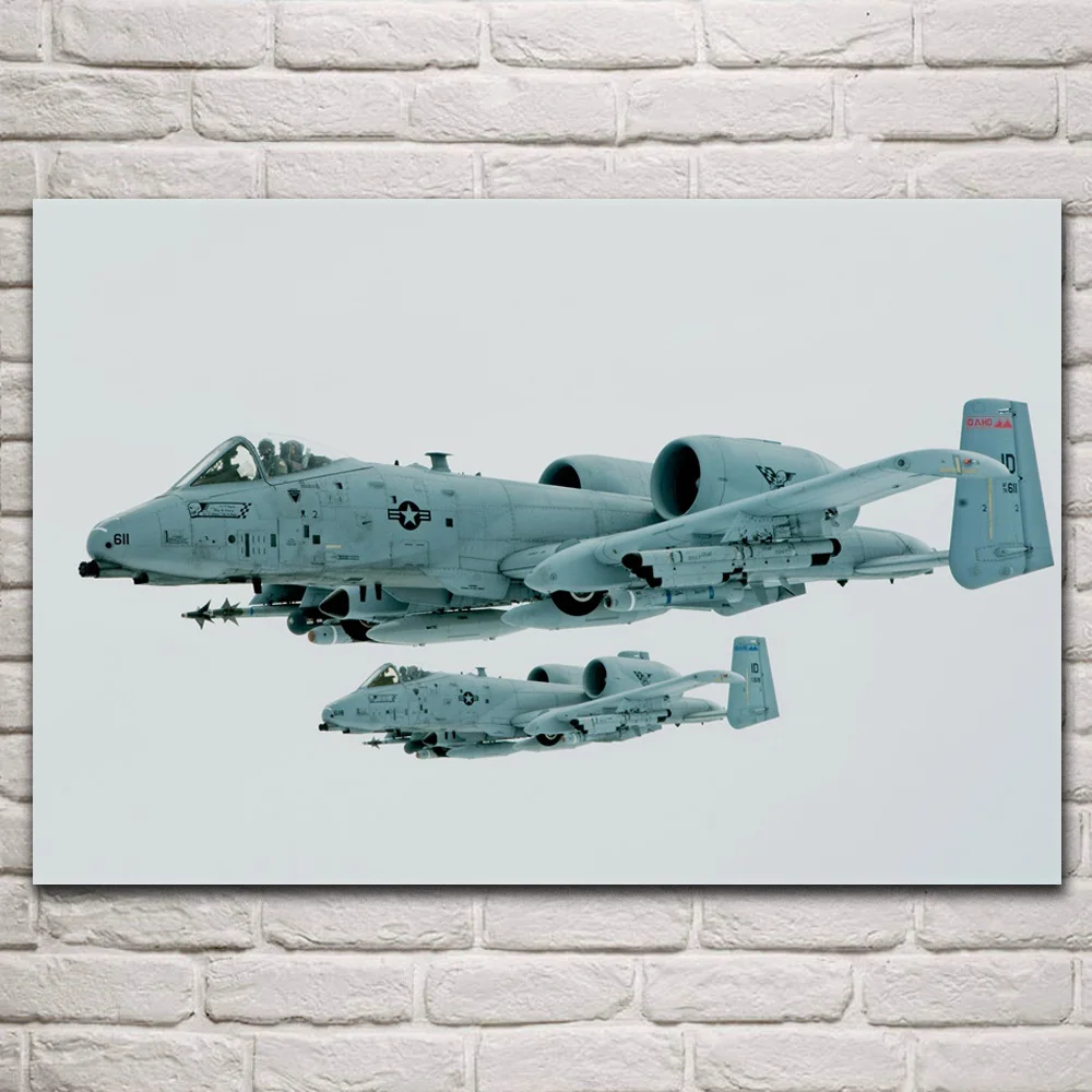 A 10 Thunderbolt II attacker military aircraft artwork fabric posters on the wall picture home art living room decoration KQ004
A 10 Thunderbolt II attacker military aircraft artwork fabric posters on the wall picture home art living room decoration KQ004