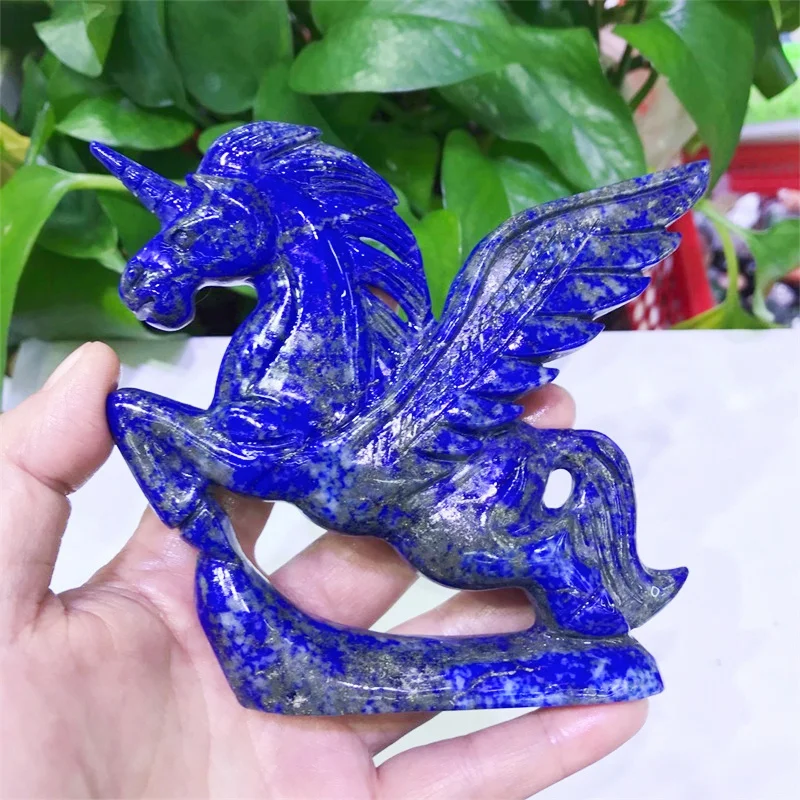Natural Lapis Lazuli Unicorn Stones Quartz Crystals Hand Carved Polished Minerals Reiki Healing Mystic Creature Gift 1pcs
Natural Lapis Lazuli Unicorn Stones Quartz Crystals Hand Carved Polished Minerals Reiki Healing Mystic Creature Gift 1pcs