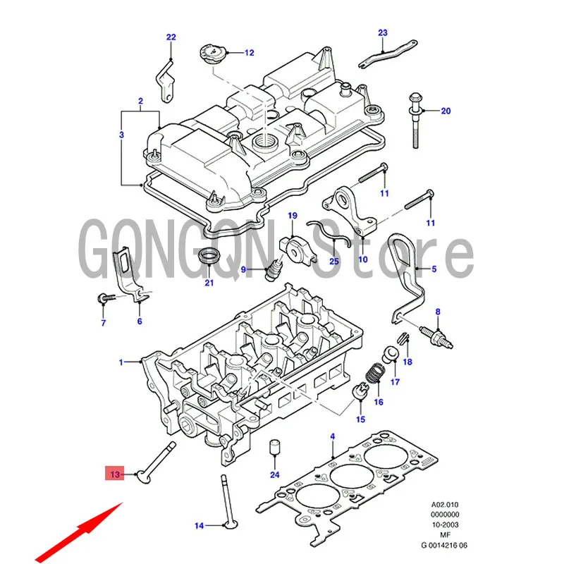 CAR exhaust valve For dMo nd eoA cce sso ri esM etr ost ar Exhaust gas recirculation valve Cooler cooling valve
CAR exhaust valve For dMo nd eoA cce sso ri esM etr ost ar Exhaust gas recirculation valve Cooler cooling valve