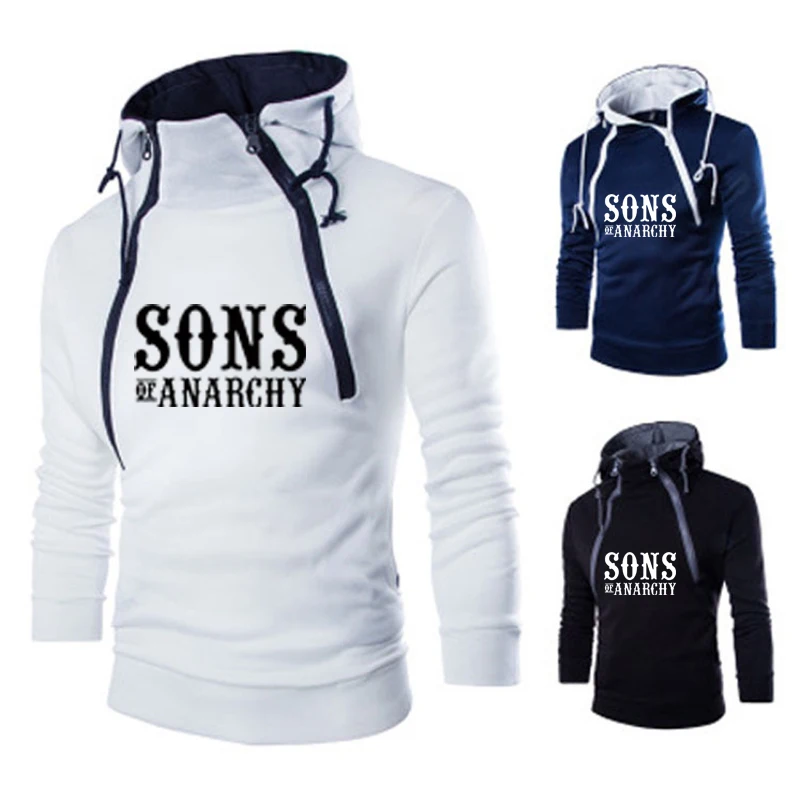 2022 SOA Sons of anarchy the child new SAMCRO Men Sportswear Male Casual Spring Autumn Double strand Hoody
2022 SOA Sons of anarchy the child new SAMCRO Men Sportswear Male Casual Spring Autumn Double strand Hoody