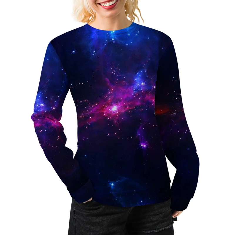 3D Women Sweatshirt Full Printed Galaxy Design Polyester Sweatshirts Woman Long Sleeves Pullovers Autumn Soft Female Clothing
3D Women Sweatshirt Full Printed Galaxy Design Polyester Sweatshirts Woman Long Sleeves Pullovers Autumn Soft Female Clothing