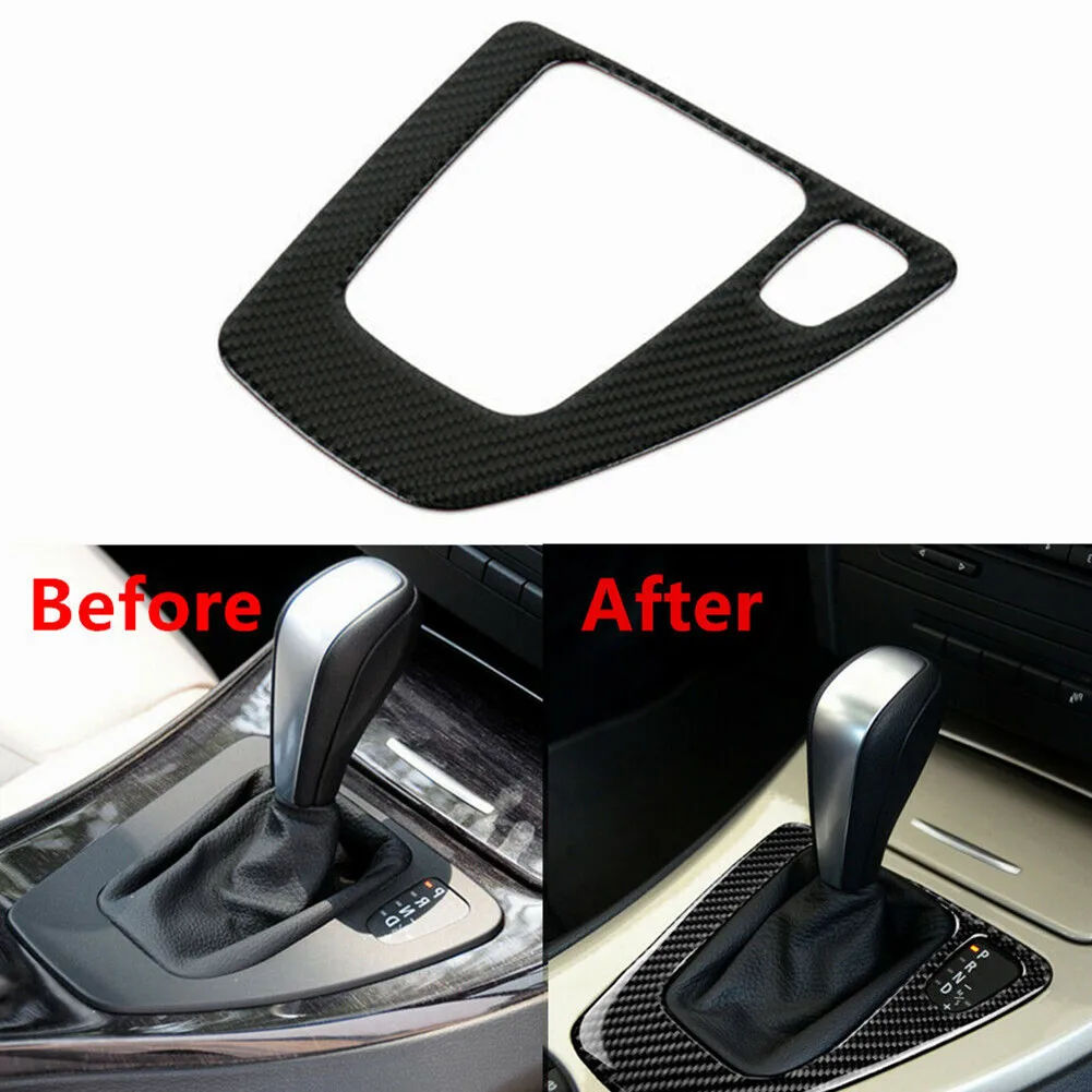 Carbon Fiber Car Gear Shift Panel Cover Trim For BMW 3 Series E90 E92 E93 2005-2012 Interior Accessories
Carbon Fiber Car Gear Shift Panel Cover Trim For BMW 3 Series E90 E92 E93 2005-2012 Interior Accessories