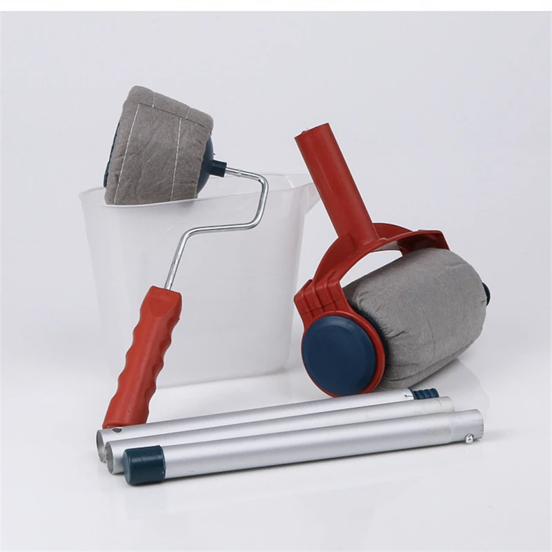 4PCS DIY Paint Roller Brush Tools Set Household Use Wall Decorative Handle Flocked Edger Tool Wall Painting Brush Runner Tools
4PCS DIY Paint Roller Brush Tools Set Household Use Wall Decorative Handle Flocked Edger Tool Wall Painting Brush Runner Tools