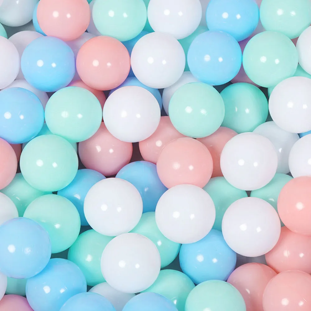 50pcs Ocean Wave Ball Colors Baby Plastic Balls Water Pool Kids Swim Pit With Basketball Hoop Play House Outdoors Tents Toy 
50pcs Ocean Wave Ball Colors Baby Plastic Balls Water Pool Kids Swim Pit With Basketball Hoop Play House Outdoors Tents Toy