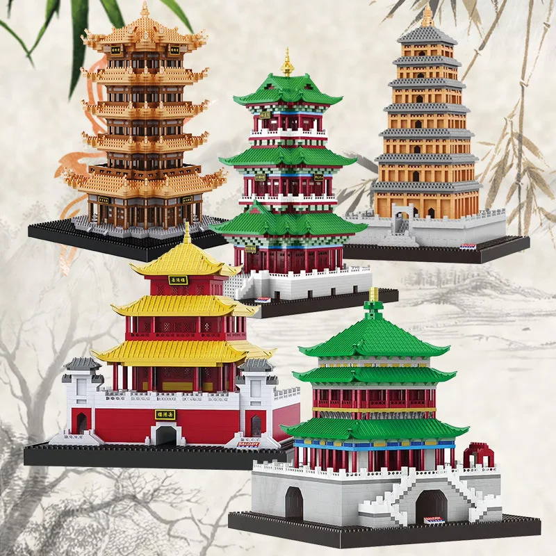 New Balody Mini Blocks Chinese Style Castle Architecture Tower Dayan Brinquedos Toys for Children Present Kids New Year Gifts
New Balody Mini Blocks Chinese Style Castle Architecture Tower Dayan Brinquedos Toys for Children Present Kids New Year Gifts