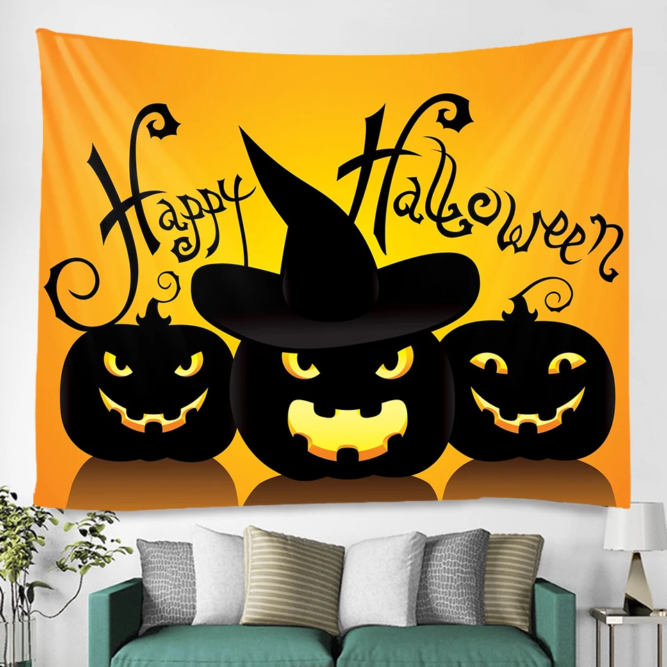 Beautiful Halloween home decoration tapestry psychedelic scene pumpkin wall tapestry hippie witchcraft boho decoration
Beautiful Halloween home decoration tapestry psychedelic scene pumpkin wall tapestry hippie witchcraft boho decoration