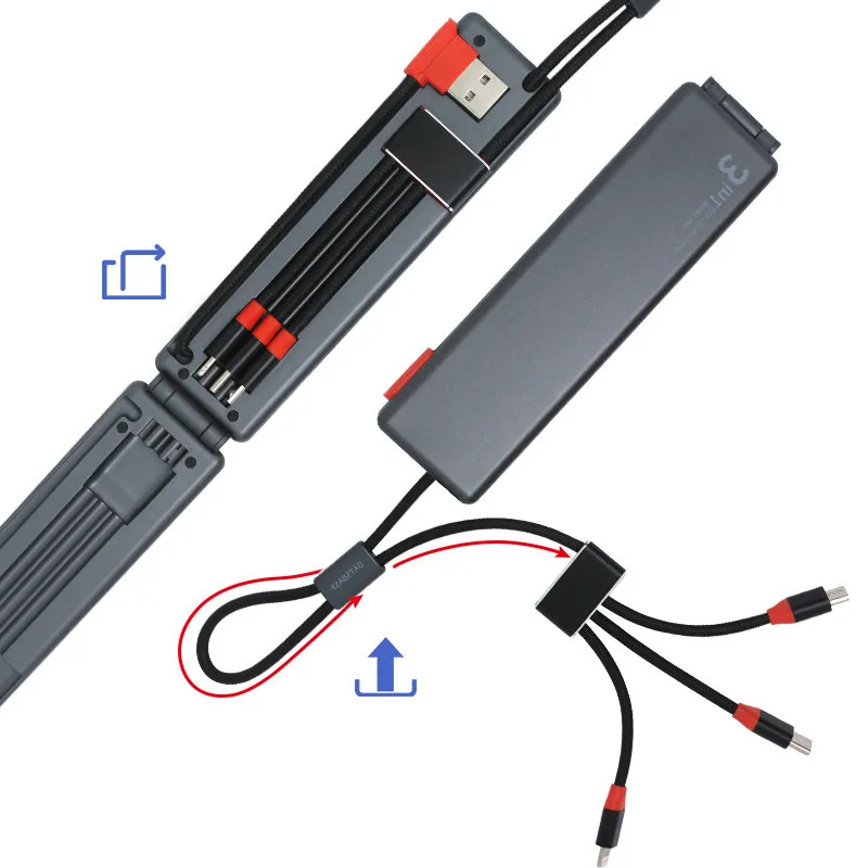 3 в 1 Usb-кабель Type-C Micro, шнур для быстрой зарядки, нейлоновый провод, магнитная коробка, зарядный провод для Lightning, Iphone, Huawei, Samsung, Xiaomi
3 в 1 Usb-кабель Type-C Micro, шнур для быстрой зарядки, нейлоновый провод, магнитная коробка, зарядный провод для Lightning, Iphone, Huawei, Samsung, Xiaomi