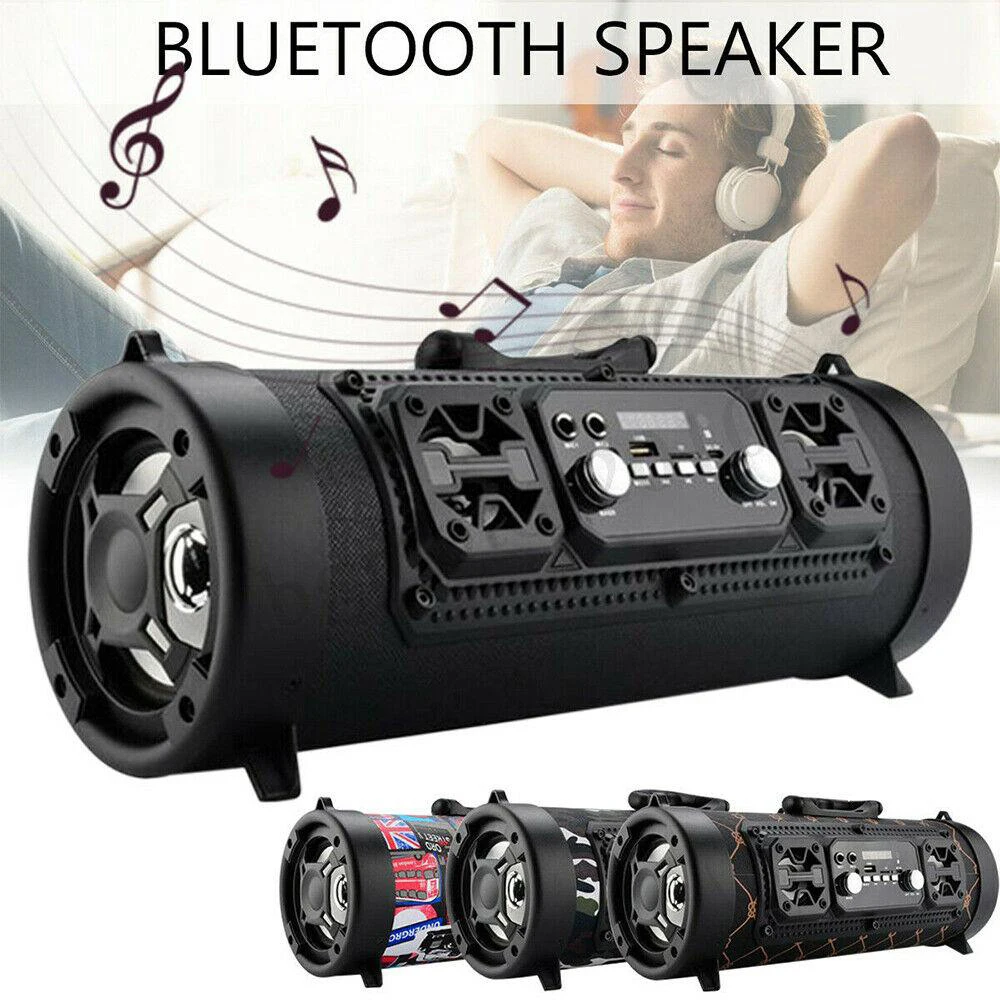 Wireless Bluetooth Speaker Outdoor Portable With Shoulder Belt Stereo Soundbar 1500mAh Battery Music Radio FM / USB / TF Speaker
Wireless Bluetooth Speaker Outdoor Portable With Shoulder Belt Stereo Soundbar 1500mAh Battery Music Radio FM / USB / TF Speaker