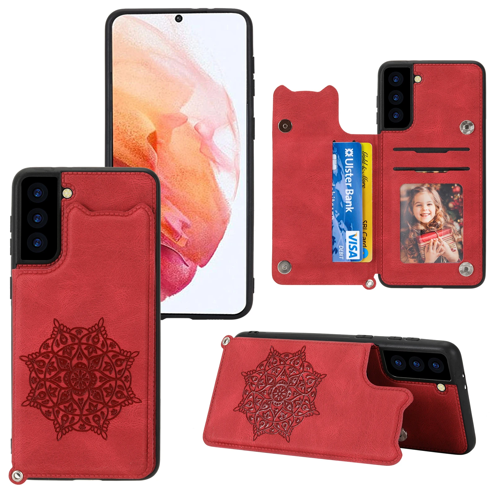 Wallet Card Holder Back Cover for Samsung Galaxy S20 FE S21 Ultra S10 Plus Note 20 10 Leather Protective Shockproof Lanyard Case
Wallet Card Holder Back Cover for Samsung Galaxy S20 FE S21 Ultra S10 Plus Note 20 10 Leather Protective Shockproof Lanyard Case