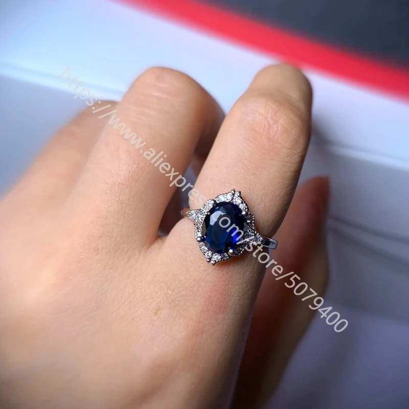 Fashion Sapphires CZ ring white plated Oval blue Gems stone princess halo ring handmade Gypsy Boho Engagement Jewellery Women
Fashion Sapphires CZ ring white plated Oval blue Gems stone princess halo ring handmade Gypsy Boho Engagement Jewellery Women