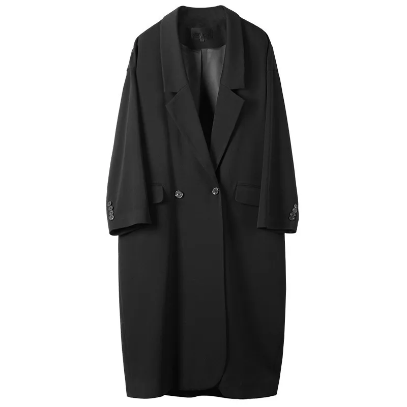 Coat Spring 2021 New Suit Collar Straight Tube Double Breasted Windbreaker for Women Loose and Thin Medium Length Suit for Women
Coat Spring 2021 New Suit Collar Straight Tube Double Breasted Windbreaker for Women Loose and Thin Medium Length Suit for Women