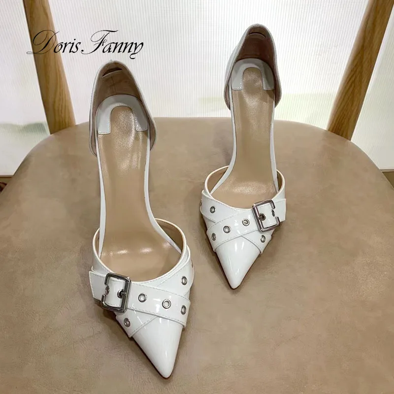 Doris Fanny Pointed Toe wedding shoes bride 2021 Fashion Women Pumps White Shoes on heels
Doris Fanny Pointed Toe wedding shoes bride 2021 Fashion Women Pumps White Shoes on heels