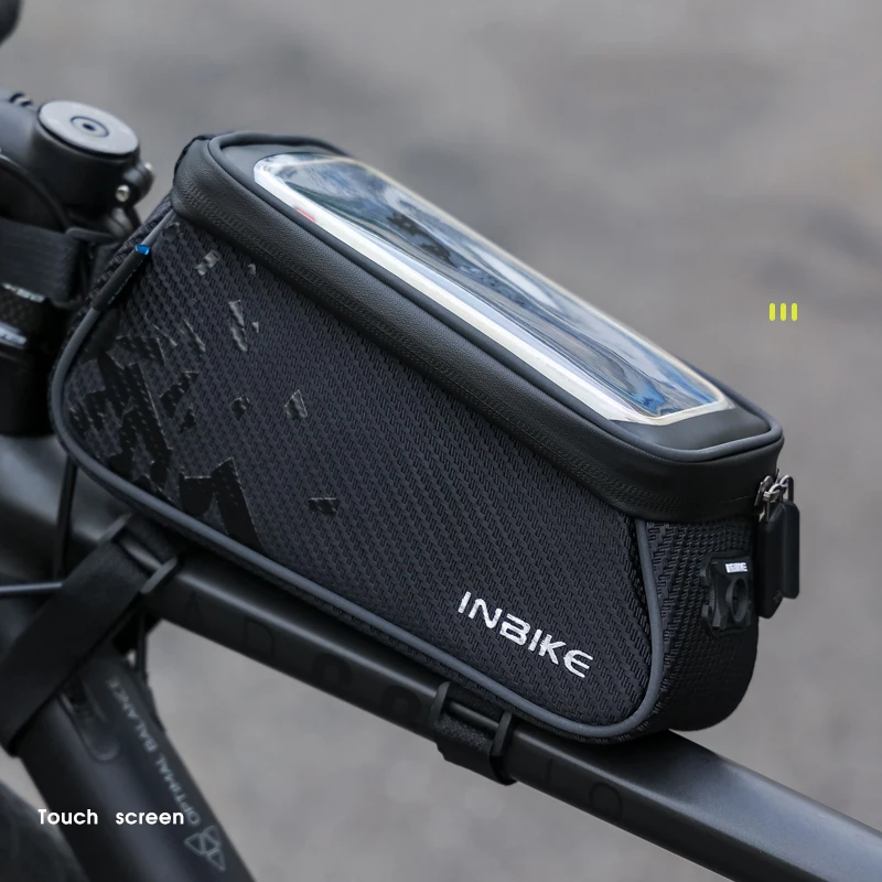 INBIKE bicycle bag front beam bag upper tube bag road mountain bike waterproof mobile phone bag riding equipment accessories
INBIKE bicycle bag front beam bag upper tube bag road mountain bike waterproof mobile phone bag riding equipment accessories