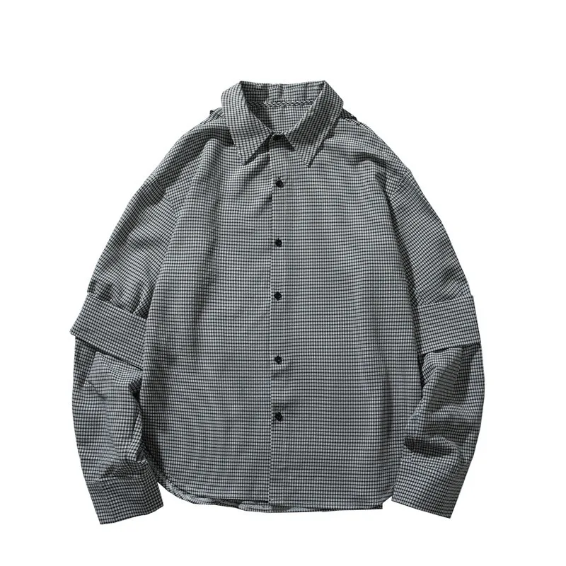 Simple spring style men's casual shirt all-match thousand bird case shows the men's shirt of thin long sleeve jacket
Simple spring style men's casual shirt all-match thousand bird case shows the men's shirt of thin long sleeve jacket
