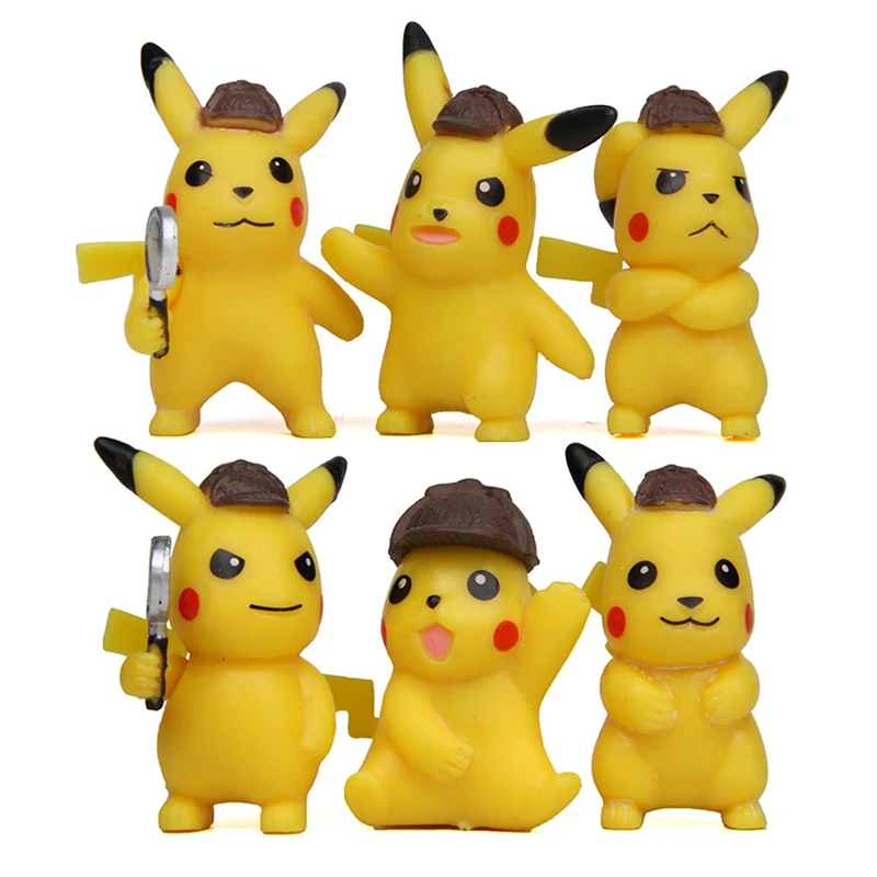 6 шт./лот TAKARA TOMY Pikachu фигурки героев игрушки милые Покемоны DIY ПВХ Фигурки игрушки модель для детей Подарки
6 шт./лот TAKARA TOMY Pikachu фигурки героев игрушки милые Покемоны DIY ПВХ Фигурки игрушки модель для детей Подарки
