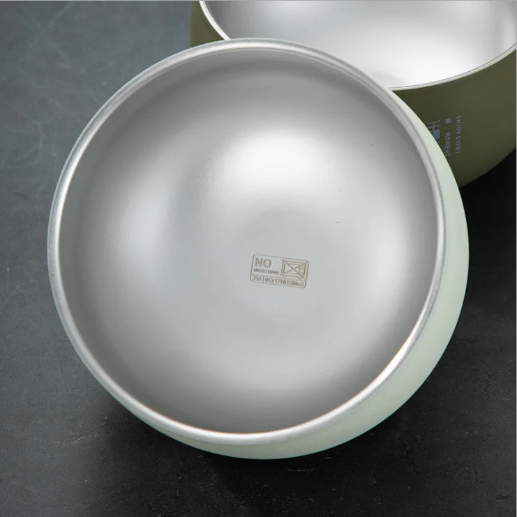 Family antibacterial stainless steel bowl double-layer heat insulation anti-scalding stainless steel bowl adult children's bowl
Family antibacterial stainless steel bowl double-layer heat insulation anti-scalding stainless steel bowl adult children's bowl