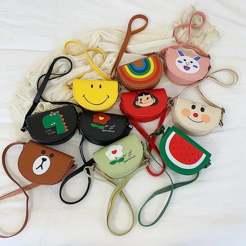 Kids Kawaii Crossbody Backpack Cartoon Pattern Small Shoulder Bag Children Cute Semicircle PU Coin Purse Boys And Girls Gift
Kids Kawaii Crossbody Backpack Cartoon Pattern Small Shoulder Bag Children Cute Semicircle PU Coin Purse Boys And Girls Gift