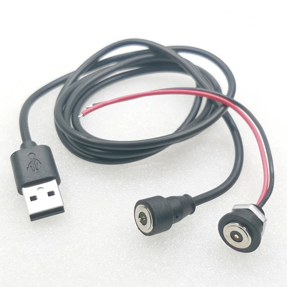 1Set USB To Magnet Spring-Loaded Pogo Pin Connector to Fast Charging Magnetic Cable 3A DC Power Cord 1 Meter USB Adapter
1Set USB To Magnet Spring-Loaded Pogo Pin Connector to Fast Charging Magnetic Cable 3A DC Power Cord 1 Meter USB Adapter